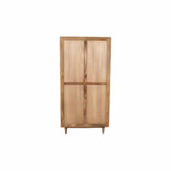 Szafa drewniana 2-drzwiowa FIFTY FT-10-CR - mango caramel