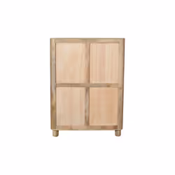 Komoda wysoka drewniana RIMINI RM-08-MN - mango naturalne