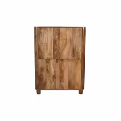 Komoda wysoka drewniana RIMINI RM-08-CR - mango caramel
