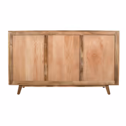 Komoda drewniana 2-drzwiowa STOCKHOLM ST-21-CR 6 szuflad - mango caramel