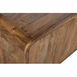 Komoda drewniana 4-drzwiowa BARCELONA BC-01-CR - mango caramel