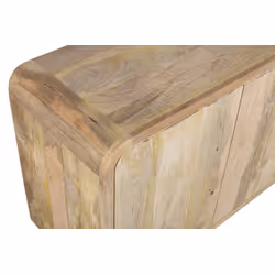 Komoda drewniana 4-drzwiowa BARCELONA BC-01-MN - mango naturalne
