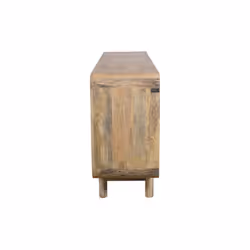 Komoda drewniana 4-drzwiowa BARCELONA BC-01-MN - mango naturalne