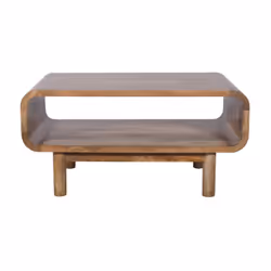 Stolik kawowy drewniany BARCELONA BC-03-CR - mango caramel