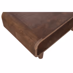 Stolik kawowy drewniany BARCELONA BC-03-MWL - mango orzech włoski