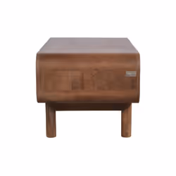 Stolik kawowy drewniany BARCELONA BC-03-MWL - mango orzech włoski