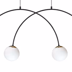 Lampa wisząca BOW 1220 poczwórna - czarny