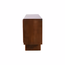 Komoda drewniana 3-drzwiowa HAGA HG-03-MWL - mango orzech włoski