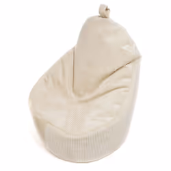 Fotel z poduszką YOKO Sztruks SZ03 - kremowy