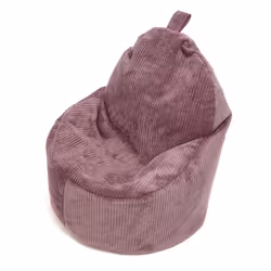 Fotel z poduszką YOKO Sztruks SZ63 - jasny fioletowy