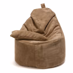 Fotel z poduszką YOKO Sztruks SZ96 - beżowy