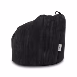 Fotel SIMONE Sztruks SZ19 - czarny