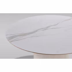 Stół okrągły STILIG 120 cm - biały