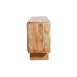 Komoda drewniana 4-drzwiowa HAGA HG-01-MN - mango naturalne