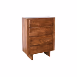 Komoda drewniana z szufladami HAGA HG-04-MWL - mango orzech włoski