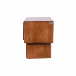Szafka nocna drewniana z szufladą HAGA HG-05-MWL - mango orzech włoski