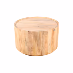 Stolik kawowy drewniany EDYNBURG 80 cm ED-04-MN - mango naturalne