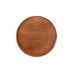 Stolik kawowy drewniany EDYNBURG 80 cm ED-04-MWL - mango orzech włoski