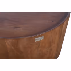Stolik kawowy drewniany EDYNBURG 80 cm ED-04-MWL - mango orzech włoski