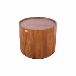 Stolik kawowy drewniany EDYNBURG 65 cm ED-05-MWL - mango orzech włoski