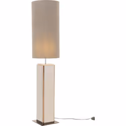 Lampa podłogowa CUBE 130 cm - brązowy/lustrzany