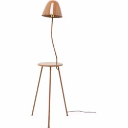 Lampa podłogowa TABLE - brązowy