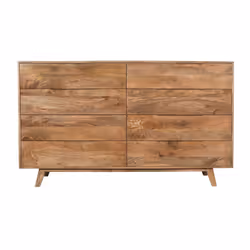 Komoda drewniana z szufladami STOCKHOLM ST-22-CR - mango caramel