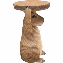 Stolik pomocniczy ANIMAL CAPYBARA 34 cm - brązowy