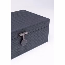 Zestaw dwóch pojemników BOX KEY - szary