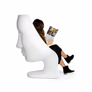 Fotel NEMO FACE CHAIR - biały