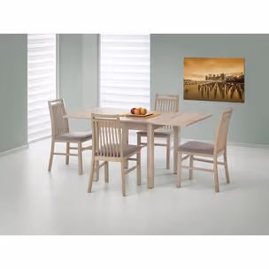 Stół rozkładany GRACJAN 80x80 - dąb sonoma