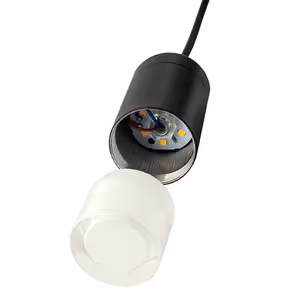 Lampa wisząca FLUSSO 4 - czarny
