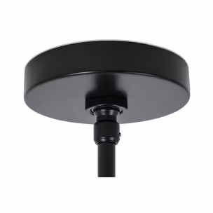 Lampa wisząca PLANETARIO 10 - czarny/klosze dymione