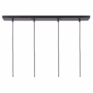 Lampa wisząca FLUSSO LINE 4 - czarny
