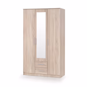 Szafa LIMA S3 - dąb sonoma/lustro