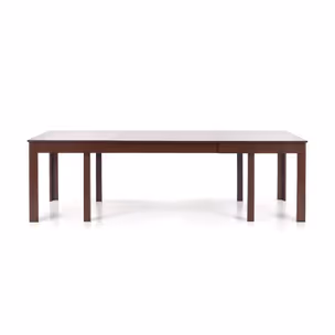Stół rozkładany SEWERYN 160x90 - ciemny orzech