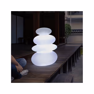 Lampa ogrodowa BALANS CABLE biała - LED