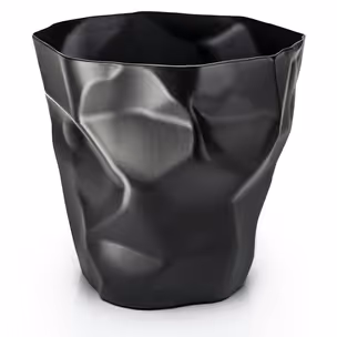 Kosz na śmieci PLAST - czarny