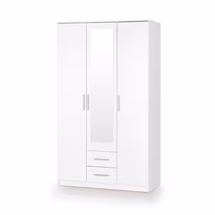 Szafa LIMA S3 - biały/lustro