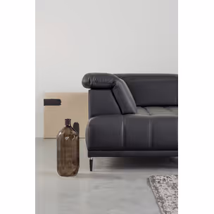 Narożnik FOCUS L - skóra naturalna
