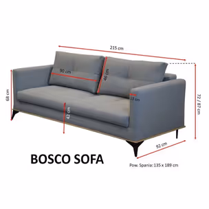 Sofa rozkładana BOSCO