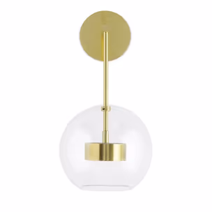 Kinkiet CAPRI WALL - 60 LED - złoty