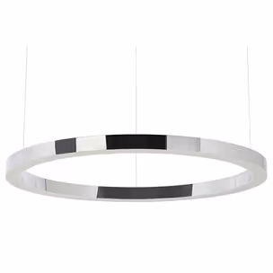 Lampa wisząca RING 100 LED - srebrny