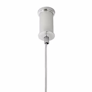 Lampa wisząca RING 100 LED - srebrny