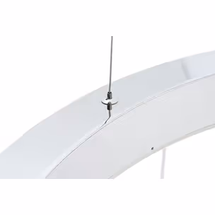 Lampa wisząca RING 100 LED - srebrny
