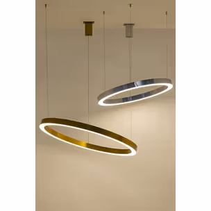 Lampa wisząca RING 100 LED - złoty