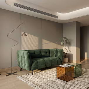 Sofa CASTELLO 2 Velvet - zielony Bluvel 78