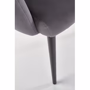 Krzesło K410 velvet - popielaty
