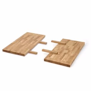 Przedłużka blatu APEX & RADUS 85x40 cm - lity dąb