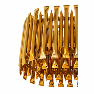 Lampa wisząca GALLIANO LONG - ciemne złoto